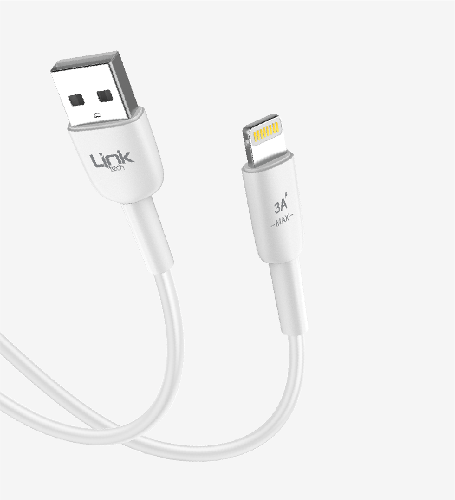 K601 Safe Fast 1m 3A Lightning USB Şarj Kablosu