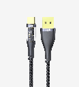 K671 130cm 3A USB -Type c şeffaf Şarj Kablosu