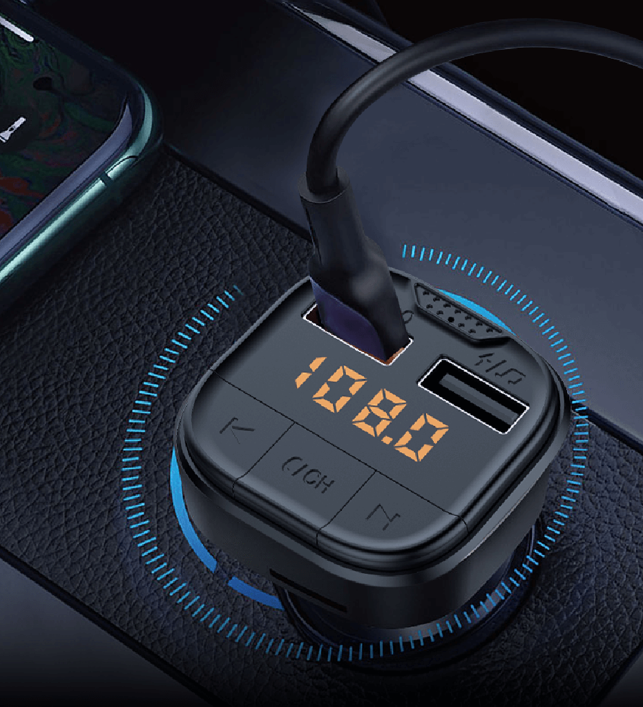 GR15 Premium Qualcomm Quick Charge 3.0 FM Transmitter