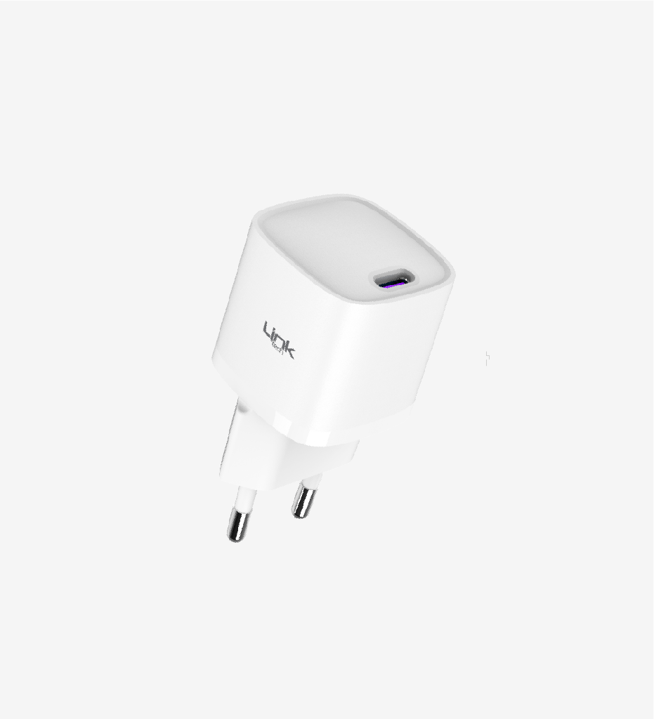 G840 Premium Mini 20W USB-C Süper SI GaN Şarj Adaptörü