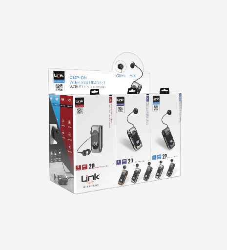 [LPH-V80PRO/12PCS] V80/ V80 PRO Makaralı Titreşimli Bluetooth Kulaklık 12'li Paket