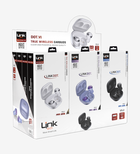 [LHF-DOT6/12PCS] DOT6 Hi-Fi Süper Bas Spor Bluetooth Kulaklık 12'li Paket