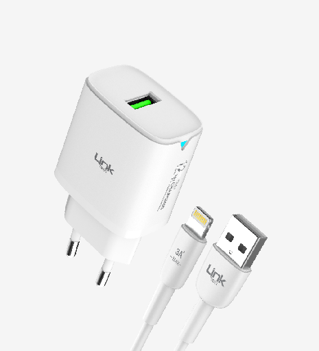 [LSC-C302] C302 Strong 12W Lightning Kablolu Hızlı Şarj Adaptörü